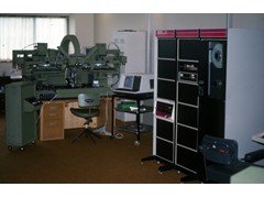 Wild B8 Stereomat - stereodigitising with PDP 11/40 data capture.
