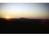 1969 : Sunset from Uluru over Olgas.