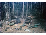1963 : Camp in Qld with Frank Leahy centre.