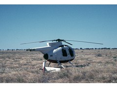 1971 TG159 Aerodist operations, NT VH-UHO after incident at take-off Lake Nash.