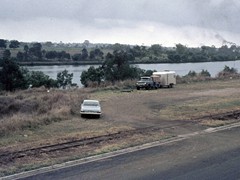 1968 : Aerodist office/workshop caravan.