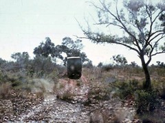 1968 :  Fordward Control Landrover on the track from Hooker Creek Settlement to Granites, NT.