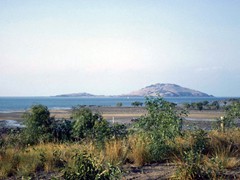 1968 : East Mackay foreshore at low tide. 