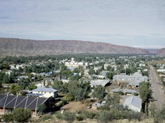 1969 : Alice Springs from Anzac Hill.