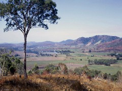 1969 : Sarina valley as seen from the old Bruce Hwy. 