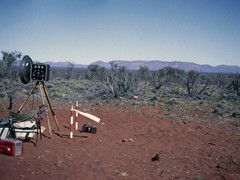 1970 : Aerodist remote instrument at NMG 275 and across to Harts Range, NT.