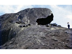 1973 : Esperance, WA, Frenchmans Peak near summit.