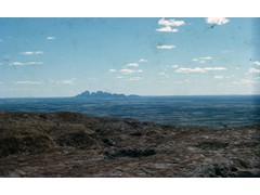 1975 : Around Surveyors General Corner, Giles and Uluru; Olgas from Uluru summit..