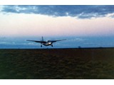 1972 : VH-EXZ landing Featherstonhaugh.