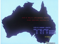 SIR-B SWATH OVER EASTERN AUSTRALIA