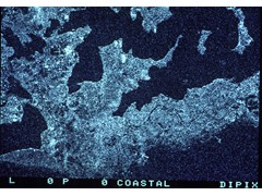 SIR-B IMAGE OF COASTAL AREA  - TUGGERAH LAKES