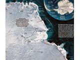 Map of Antarctica showing Enderby Land in relation to Australia's Mawson Base.