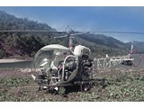1969 : Bell 47G-4 (VH-BLM) on charter from Jayrow Helicopters Pty Ltd supported high precision traversing operations from Cape York to Cairns.