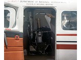 1970-76 : Rockwell Aero Commander 680FL (VH-EXP) on charter from Executive Air Services Pty Ltd was used to carry the laser terrain profiling system (laser and receiver shown here).