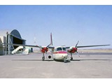 1965 : Aerodist master equipment mounted in a Rockwell Aero Commander 680E (VH-EXY) on charter from Executive Air Services Pty Ltd.