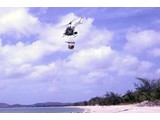1969 : Bell 47G-4 (VH-BLM) on charter from Jayrow Helicopters Pty Ltd supported high precision traversing operations from Cape York to Cairns.