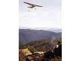 1963-64 : Cessna 185B (VH-BVM) operated by Missionary Aviation Fellowship (Mafair) in PNG, was used for logistical support including aerial dropping of 'storpedeos'.