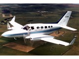 1982-95 : Cessna 421C Golden Eagle VH-DRB replaced Nat Map’s Nomad as it was pressurised and more capable. Winglets were added later to improve aircraft performance.