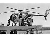 1979-80: Hughes 500 369D helicopter (VH-TIY) was used to support a National Mapping expedition to Heard Island and McDonald Island that travelled on the Department of Transport’s MV Cape Pillar.
