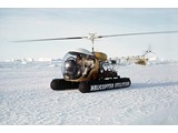 1964-65 : Helicopter Utilities Pty Ltd. provided three Bell 47G helicopters (VH-UTA, VH-UTB and VH-UTC) – VH-UTC in Antarctica shown here.