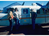 1972 : (L-R) Nat Map's Des Fahey & Bill Stuchbery with VH-EXP pilot Stan Tayler from Executive Air Services.